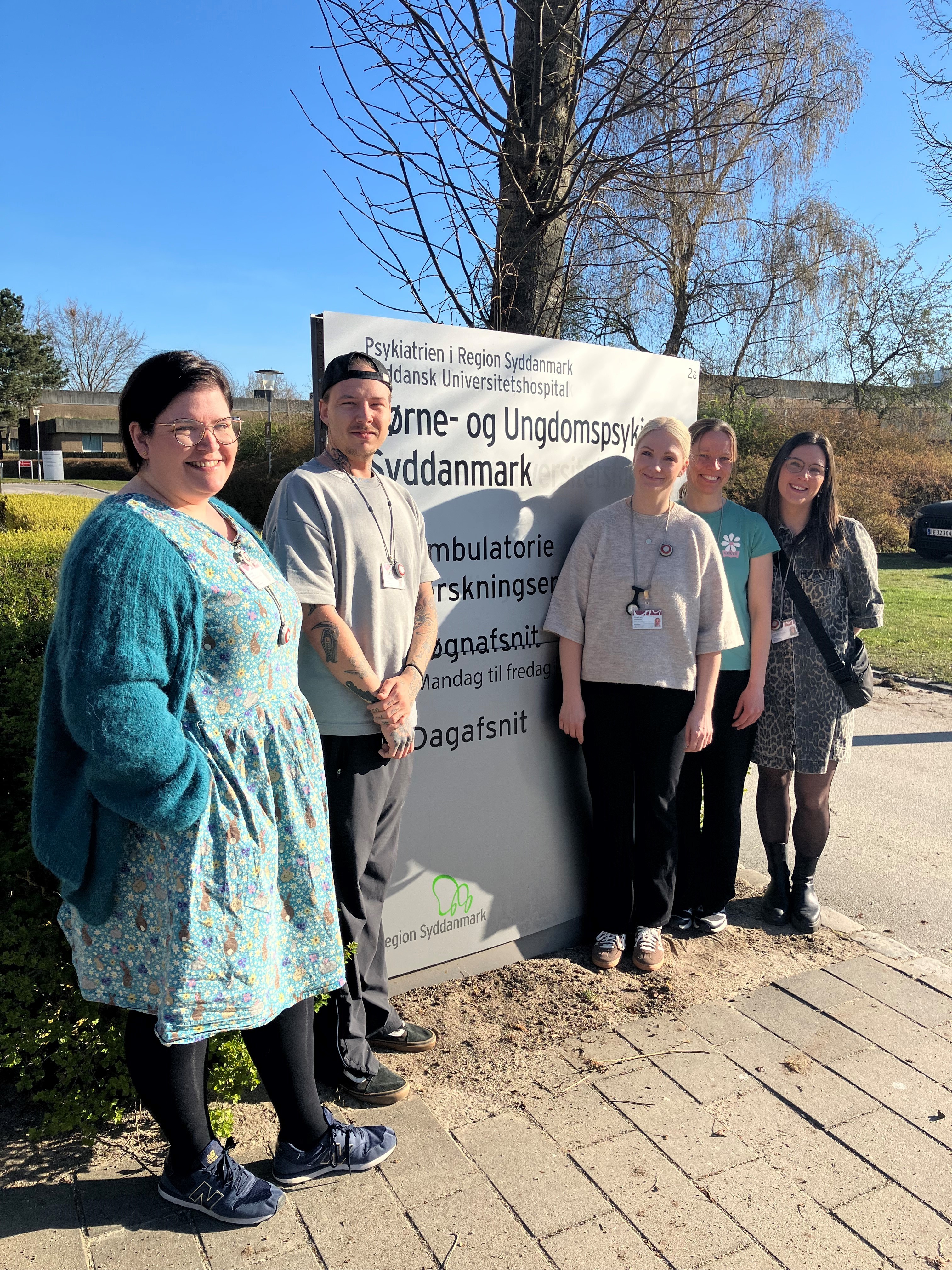 Medarbejdere ved Børne- og Ungdomspsykiatrien Odense