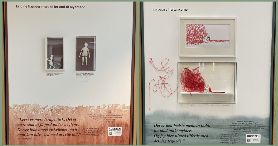 Kunst i psykiatrien to nye værker 