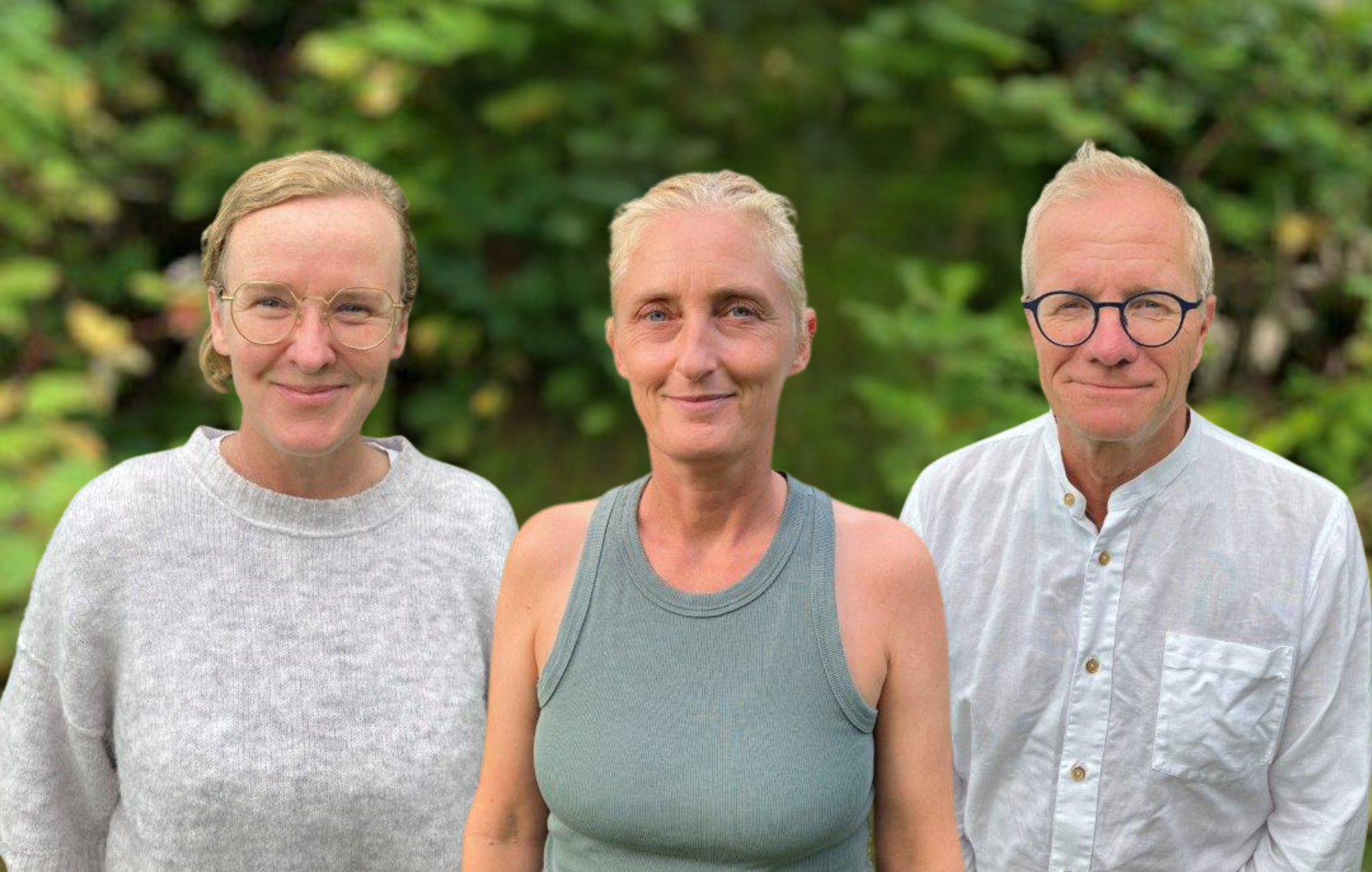 Trine Munk-Olsen, Rikke Wesselhöft og Niels Bilenberg.